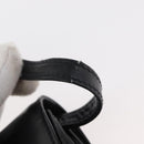GUCCI Shoulder Bag Leather Black Gold 004 056 0219 Auth ep14171-10