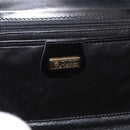 GUCCI Shoulder Bag Leather Black Gold 004 056 0219 Auth ep14171-18