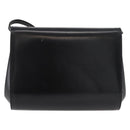 GUCCI Shoulder Bag Leather Black Gold 004 056 0219 Auth ep14171-3
