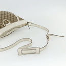GUCCI GG Canvas Abbey Shoulder Bag Beige Gold 204940 Auth ep14172-7