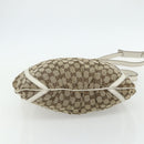 GUCCI GG Canvas Abbey Shoulder Bag Beige Gold 204940 Auth ep14172-9
