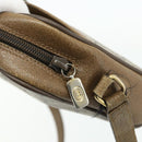 GUCCI GG Supreme Web Sherry Line Tasche PVC Beige Gold 116 02 089 Auth ep14174-9