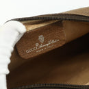 GUCCI GG Supreme Web Sherry Line Tasche PVC Beige Gold 116 02 089 Auth ep14174-18