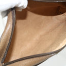 GUCCI GG Supreme Web Sherry Line Tasche PVC Beige Gold 116 02 089 Auth ep14174-10