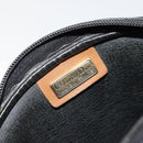 Christian Dior Shoulder Bag Leather Black Gold Auth ep14178-11