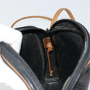 Christian Dior Shoulder Bag Leather Black Gold Auth ep14178-18