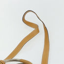 GUCCI Hand Bag Leather 2way Yellow Silver Auth ep14181-15