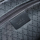GUCCI GG Canvas Bamboo Hand Bag Nylon Black Silver 002 1010 Auth ep14182-14