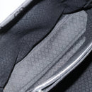 GUCCI GG Canvas Bamboo Hand Bag Nylon Black Silver 002 1010 Auth ep14182-22
