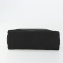 GUCCI GG Canvas Bamboo Hand Bag Nylon Black Silver 002 1010 Auth ep14182-9