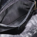 GUCCI Bamboo Hand Bag Leather Black Gold 001 2404 Auth ep14183-19