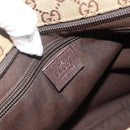 GUCCI GG Canvas Shoulder Bag Beige Brown 256100 Auth ep14187-18