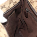 GUCCI GG Canvas Shoulder Bag Beige Brown 256100 Auth ep14187-20