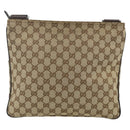 GUCCI GG Canvas Shoulder Bag Beige Brown 256100 Auth ep14187-2