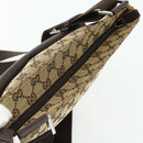GUCCI GG Canvas Shoulder Bag Beige Brown 256100 Auth ep14187-6