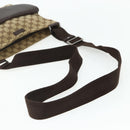GUCCI GG Canvas Shoulder Bag Beige Brown 256100 Auth ep14187-7