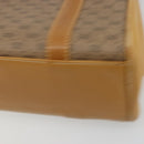 GUCCI Micro GG Supreme Hand Bag PVC Beige Gold 000 46 4857 Auth ep14189A-16