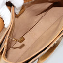 GUCCI Micro GG Supreme Hand Bag PVC Beige Gold 000 46 4857 Auth ep14189A-11