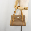GUCCI Micro GG Supreme Hand Bag PVC Beige Gold 000 46 4857 Auth ep14189A-26