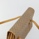 GUCCI Micro GG Supreme Hand Bag PVC Beige Gold 000 46 4857 Auth ep14189A-6