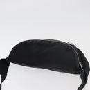 GUCCI Web Sherry Line Shoulder Bag Nylon Black Silver 246409 Auth ep14192-6