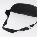 GUCCI Web Sherry Line Shoulder Bag Nylon Black Silver 246409 Auth ep14192-7