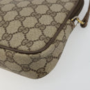 GUCCI GG Supreme Shoulder Bag PVC Beige Gold 89 02 068 Auth ep14193-14