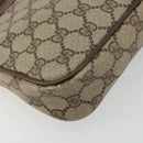 GUCCI GG Supreme Shoulder Bag PVC Beige Gold 89 02 068 Auth ep14193-15