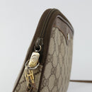 GUCCI GG Supreme Shoulder Bag PVC Beige Gold 89 02 068 Auth ep14193-9