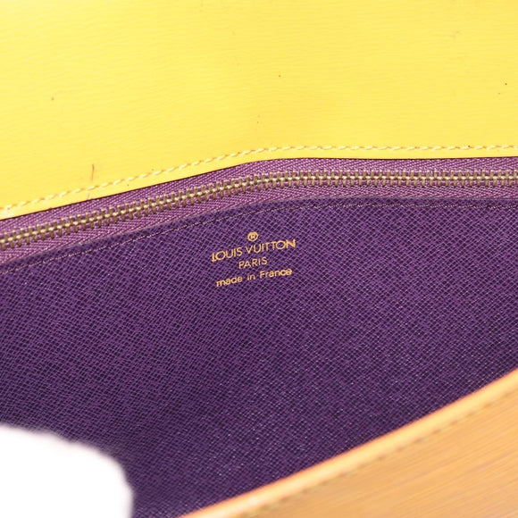LOUIS VUITTON Epi Arsch Shoulder Bag Yellow M52579 LV Auth ep14194A
