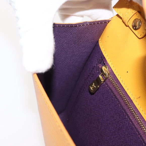 LOUIS VUITTON Epi Arsch Shoulder Bag Yellow M52579 LV Auth ep14194A