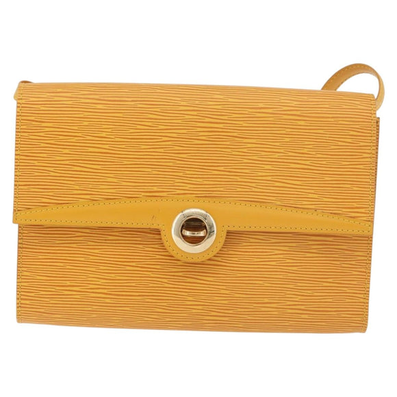 LOUIS VUITTON Epi Arsch Shoulder Bag Yellow M52579 LV Auth ep14194A
