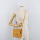 LOUIS VUITTON Epi Arsch Shoulder Bag Yellow M52579 LV Auth ep14194A-23