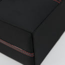 Christian Dior Vanity Pouch Nylon Black Silver Auth ep14195-15