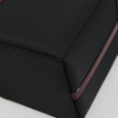 Christian Dior Vanity Pouch Nylon Black Silver Auth ep14195-16