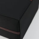 Christian Dior Vanity Pouch Nylon Black Silver Auth ep14195-17