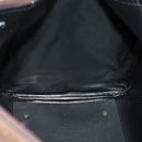 Burberrys Nova Check Boston Bag Canvas Beige Gold Auth ep14196-19