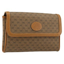GUCCI Micro GG Supreme Shoulder Bag PVC Beige Gold 004 104 0024 Auth ep14198-1