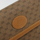 GUCCI Micro GG Supreme Shoulder Bag PVC Beige Gold 004 104 0024 Auth ep14198-12