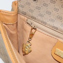 GUCCI Micro GG Supreme Shoulder Bag PVC Beige Gold 004 104 0024 Auth ep14198-18