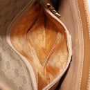 GUCCI Micro GG Supreme Shoulder Bag PVC Beige Gold 004 104 0024 Auth ep14198-19