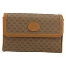 GUCCI Micro GG Supreme Shoulder Bag PVC Beige Gold 004 104 0024 Auth ep14198-2