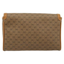 GUCCI Micro GG Supreme Shoulder Bag PVC Beige Gold 004 104 0024 Auth ep14198-3