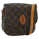 LOUIS VUITTON Monogram Saint Cloud MM Shoulder Bag M51243 LV Auth ep14201-1