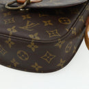 LOUIS VUITTON Monogram Saint Cloud MM Shoulder Bag M51243 LV Auth ep14201-14