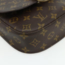 LOUIS VUITTON Monogram Saint Cloud MM Shoulder Bag M51243 LV Auth ep14201-15