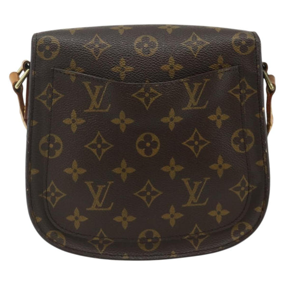 LOUIS VUITTON Monogram Saint Cloud MM Shoulder Bag M51243 LV Auth ep14201