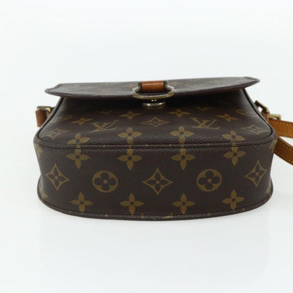 LOUIS VUITTON Monogram Saint Cloud MM Shoulder Bag M51243 LV Auth ep14201