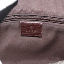 GUCCI GG Supreme Shoulder Bag PVC Beige Silver 114291 Auth ep14204-19