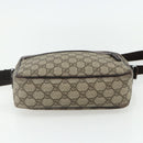 GUCCI GG Supreme Shoulder Bag PVC Beige Silver 114291 Auth ep14204-5
